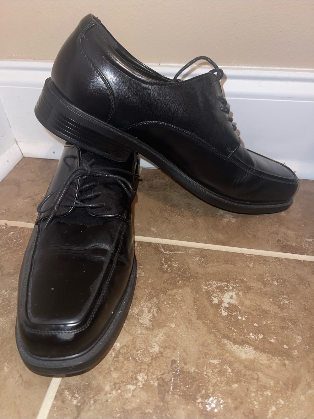 Croft & Barrow Black Men’s Lace-Up Oxfords